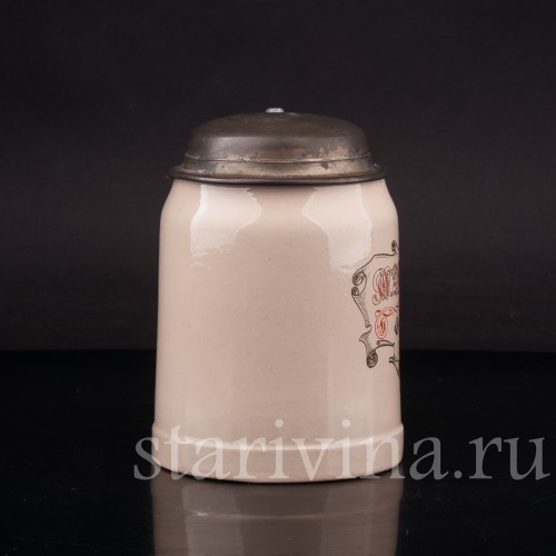 Уцененная пивная кружка Чикаго 1909 г, 1/2 л, Villeroy & Boch, Германия, 1909 г.