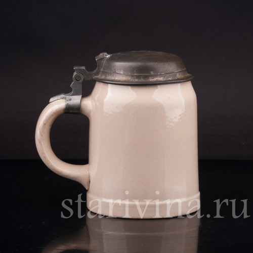 Уцененная пивная кружка Чикаго 1909 г, 1/2 л, Villeroy & Boch, Германия, 1909 г.