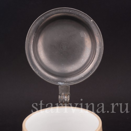 Старинная пивная кружка Времена года, 1/2 л, Villeroy & Boch, Германия, 1896 г.