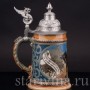 Старинная пивная кружка Трубач из Зекингена, 1/2 л, Villeroy & Boch, Германия, 1897 г.