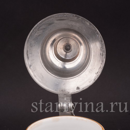 Старинная пивная кружка Трубач из Зекингена, 1/2 л, Villeroy & Boch, Германия, 1897 г.