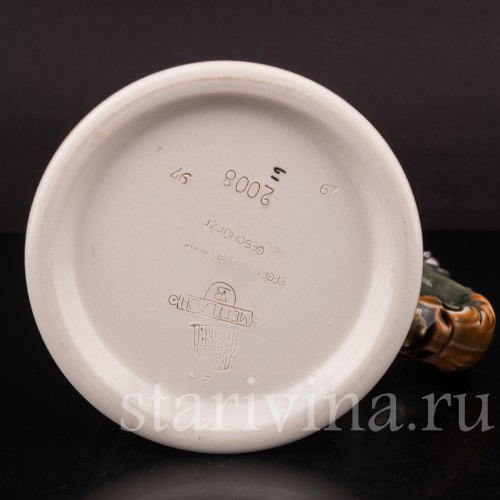 Старинная пивная кружка Трубач из Зекингена, 1/2 л, Villeroy & Boch, Германия, 1897 г.