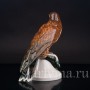 Фигурка птицы из фарфора Ястреб с добычей Hutschenreuther, Германия, 1925-39 гг.