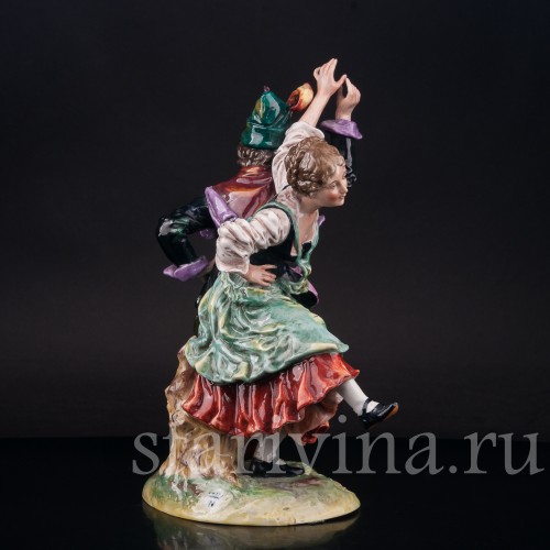 Композиция из фарфора Дервенские танцы, Ernst Bohne Sohne, Германия, нач. 20 в.