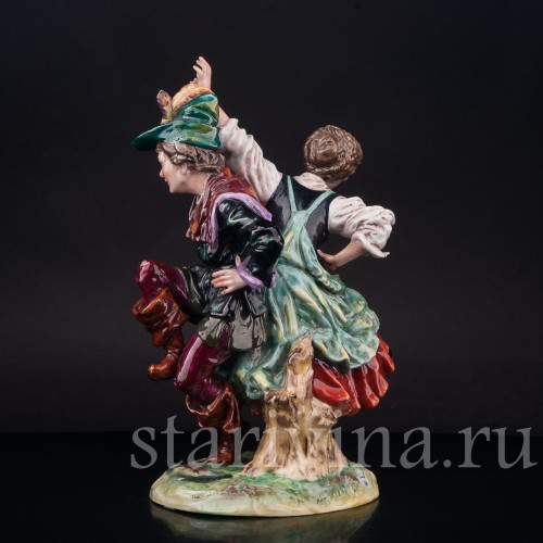 Композиция из фарфора Дервенские танцы, Ernst Bohne Sohne, Германия, нач. 20 в.
