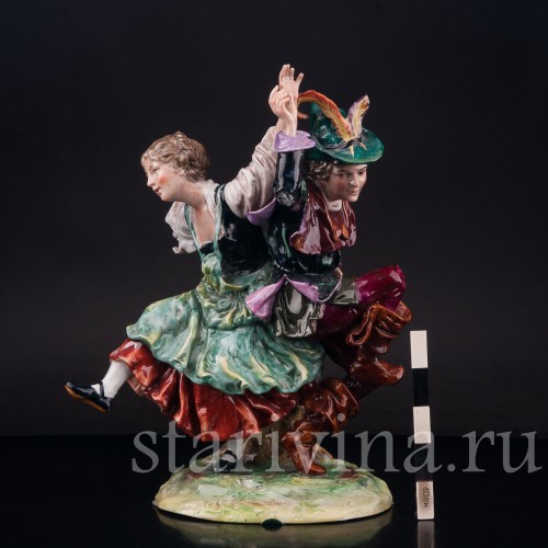 Композиция из фарфора Дервенские танцы, Ernst Bohne Sohne, Германия, нач. 20 в.