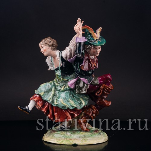 Композиция из фарфора Дервенские танцы, Ernst Bohne Sohne, Германия, нач. 20 в.
