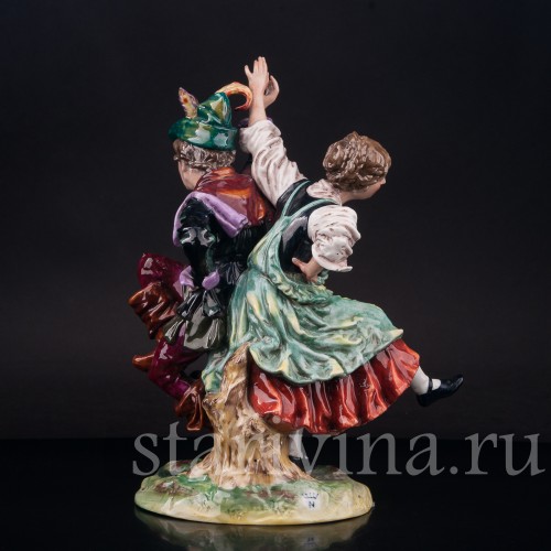 Композиция из фарфора Дервенские танцы, Ernst Bohne Sohne, Германия, нач. 20 в.