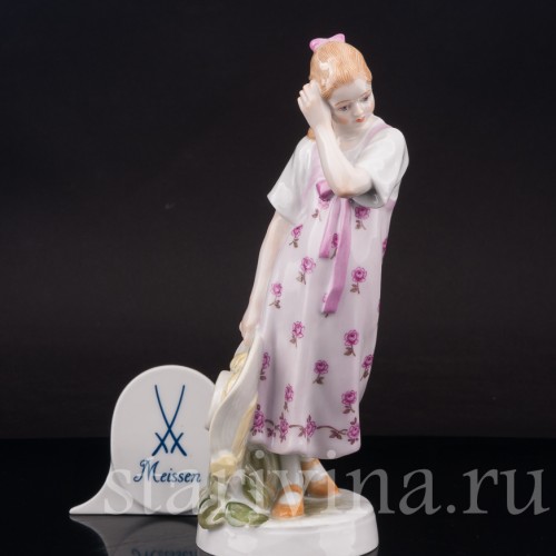 Девочка со шляпой, Meissen, Германия, нач. 20 в