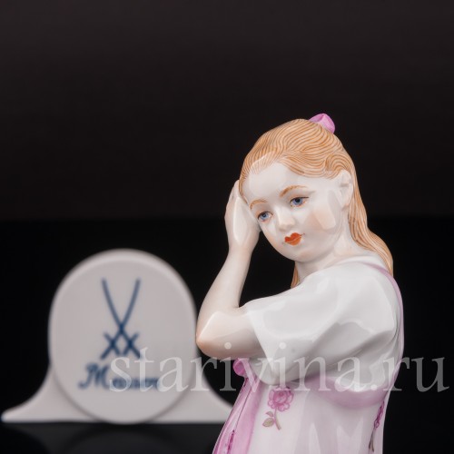 Девочка со шляпой, Meissen, Германия, нач. 20 в