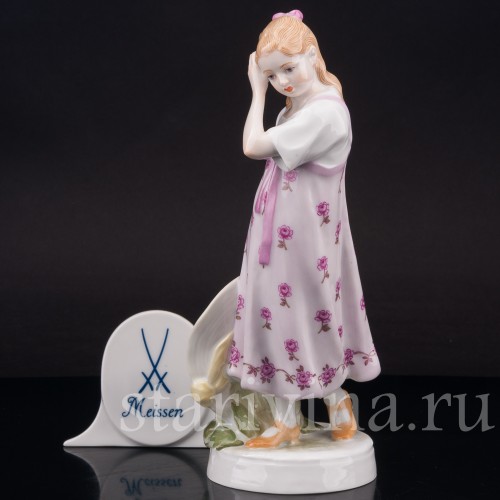 Девочка со шляпой, Meissen, Германия, нач. 20 в