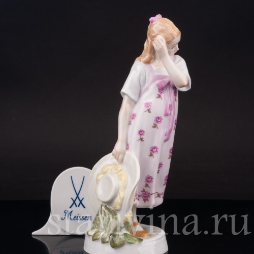 Девочка со шляпой, Meissen, Германия, нач. 20 в