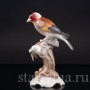Фигурка птицы из фарфора Шегол, Hutschenreuther, Германия, 1955-69 гг.