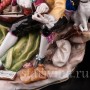 Композиция из фарфора Пасторальная пара с музыкальными инструментами, Von Schierholz, Германия, 1907-27 гг.