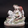 Фарфоровая статуэтка Влюблённые, Volkstedt, Германия, кон. 19, нач. 20 вв.