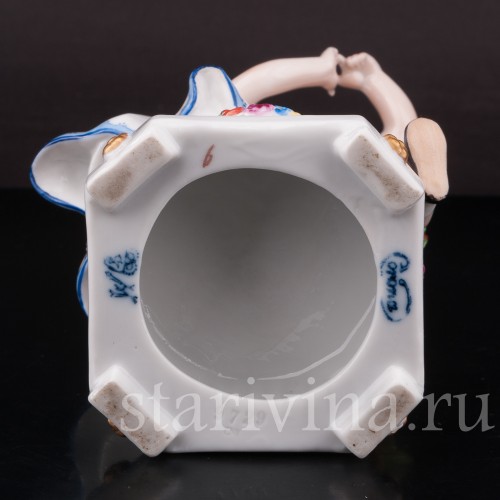 Фигурка из фарфора Танцующие дети E. A. Muller, Германия, 1890-1927 гг.