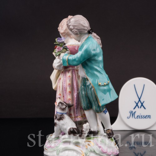 Статуэтка из фарфора Маленькая упрямица, Meissen, Германия, 1933-48 гг.