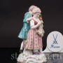 Статуэтка из фарфора Маленькая упрямица, Meissen, Германия, 1933-48 гг.