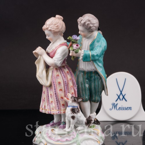 Статуэтка из фарфора Маленькая упрямица, Meissen, Германия, 1933-48 гг.