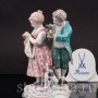 Статуэтка из фарфора Маленькая упрямица, Meissen, Германия, 1933-48 гг.