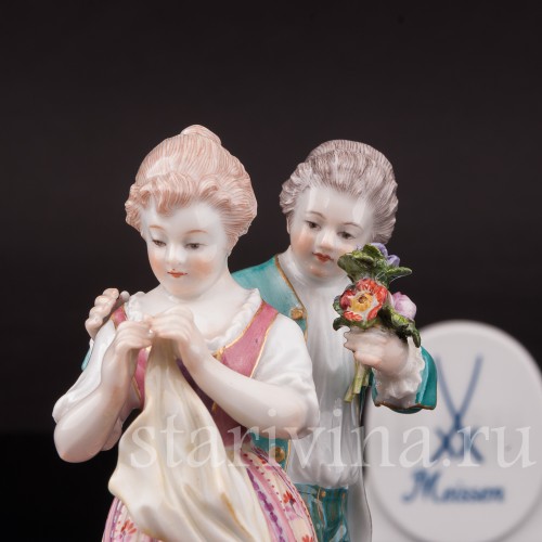 Статуэтка из фарфора Маленькая упрямица, Meissen, Германия, 1933-48 гг.