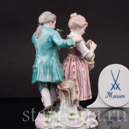 Статуэтка из фарфора Маленькая упрямица, Meissen, Германия, 1933-48 гг.