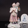 Статуэтка из фарфора Маленькая упрямица, Meissen, Германия, 1933-48 гг.