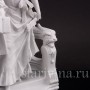 Фарфоровая композиция Куртуазная прогулка, бисквит, Scheibe-Alsbach, Германия, нач. 20 в.