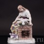 Фарфоровая статуэтка девушки Золушка Meissen, Германия, кон. 19 - нач. 20 вв.