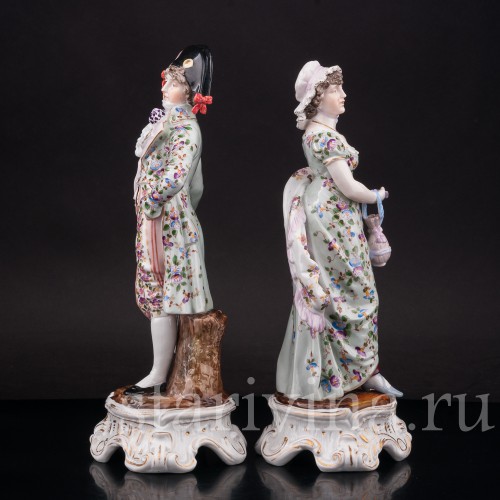 Галантная пара, Volkstedt, Германия, кон. 19 в