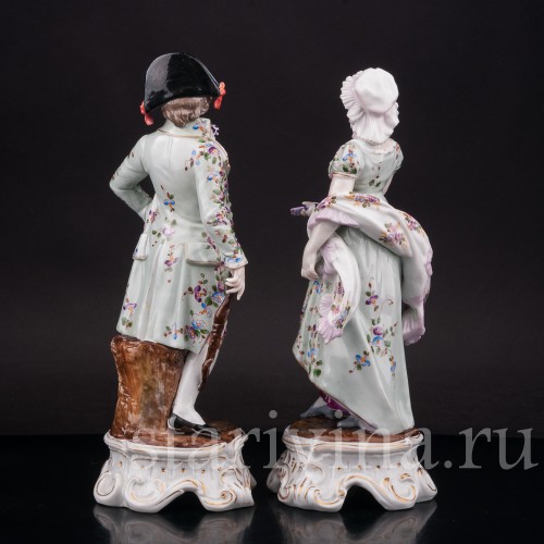 Галантная пара, Volkstedt, Германия, кон. 19 в