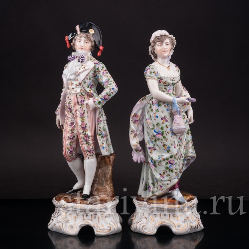 Галантная пара, Volkstedt, Германия, кон. 19 в