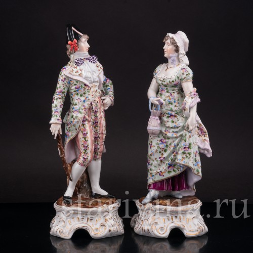 Галантная пара, Volkstedt, Германия, кон. 19 в