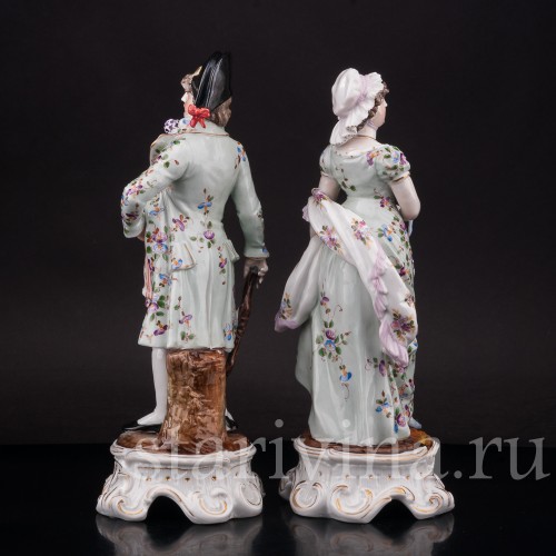 Галантная пара, Volkstedt, Германия, кон. 19 в
