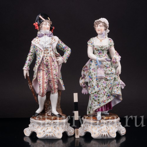 Галантная пара, Volkstedt, Германия, кон. 19 в