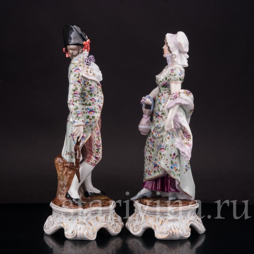 Галантная пара, Volkstedt, Германия, кон. 19 в
