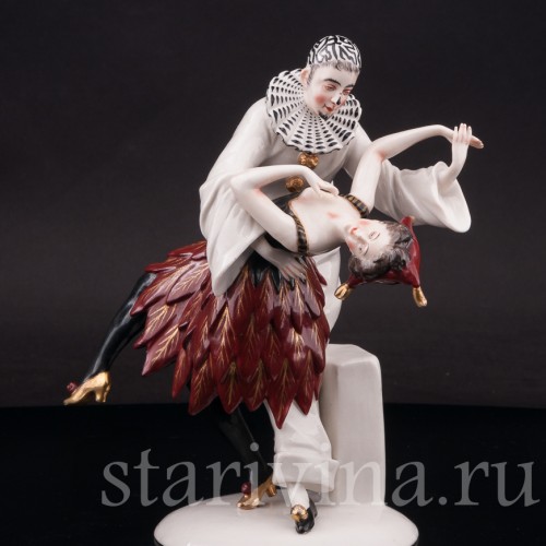 Страстное танго (Пьеро и Коломбина), Ernst Bohne Sohne, Германия, пер. пол. 20 в