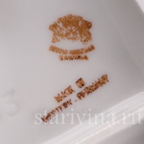 Фарфоровая статуэтка Курбет, Porzellanfabrik Gerold & Co, Германия, 1960-90 гг.