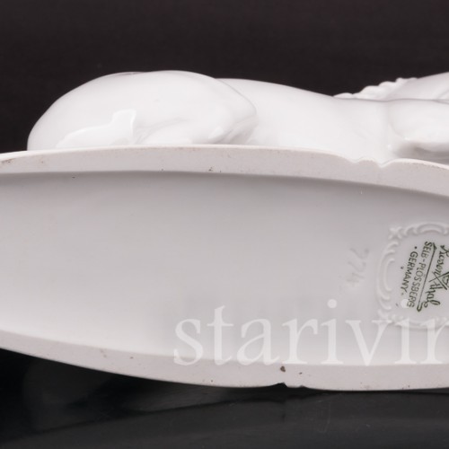 Фарфоровая статуэтка Поднимающийся конь, Rosenthal, Германия, 1956 г.