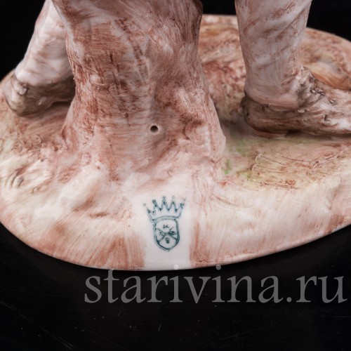 Фарфоровая статуэтка Старьёвщик, Albert Stahl, Германия, 1937-1949 гг.