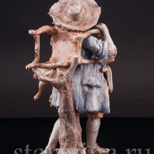 Фарфоровая статуэтка Старьёвщик, Albert Stahl, Германия, 1937-1949 гг.