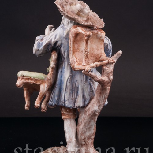 Фарфоровая статуэтка Старьёвщик, Albert Stahl, Германия, 1937-1949 гг.