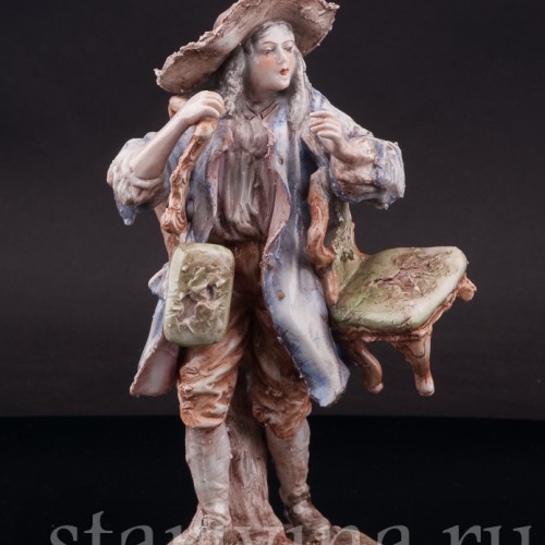 Фарфоровая статуэтка Старьёвщик, Albert Stahl, Германия, 1937-1949 гг.