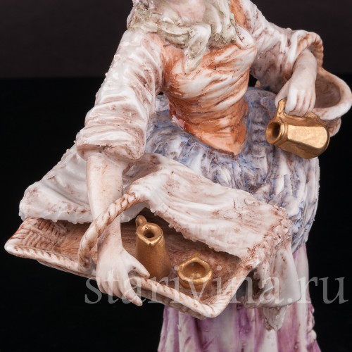 Фигурка из фарфора Продавщица напитков Albert Stahl, Германия, 1937-1949 гг.