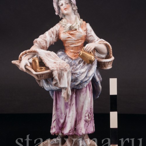 Фигурка из фарфора Продавщица напитков Albert Stahl, Германия, 1937-1949 гг.