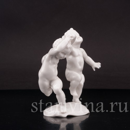 Фарфоровая фигурка Танцующие дети, Hutschenreuther, Германия, 1955-69 гг.