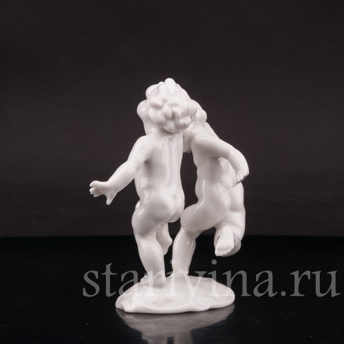 Фарфоровая фигурка Танцующие дети, Hutschenreuther, Германия, 1955-69 гг.
