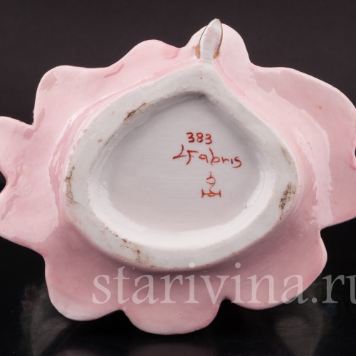 Фарфоровая фигурка девушки Цветочница, Luigi Fabris, Италия, пер. пол. 20 в.