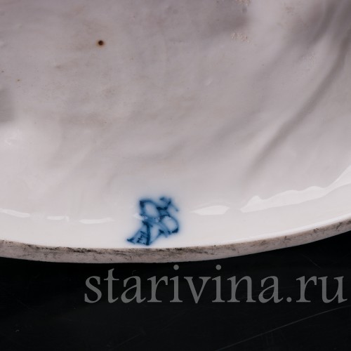 Фарфоровая статуэтка Танец на льду, пара на коньках, Volkstedt, Германия, нач. 20 в.