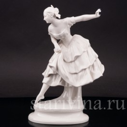 Фарфоровая статуэтка балерины Фанни Эльслер, Schwarzburger, Германия, нач. 20 в.